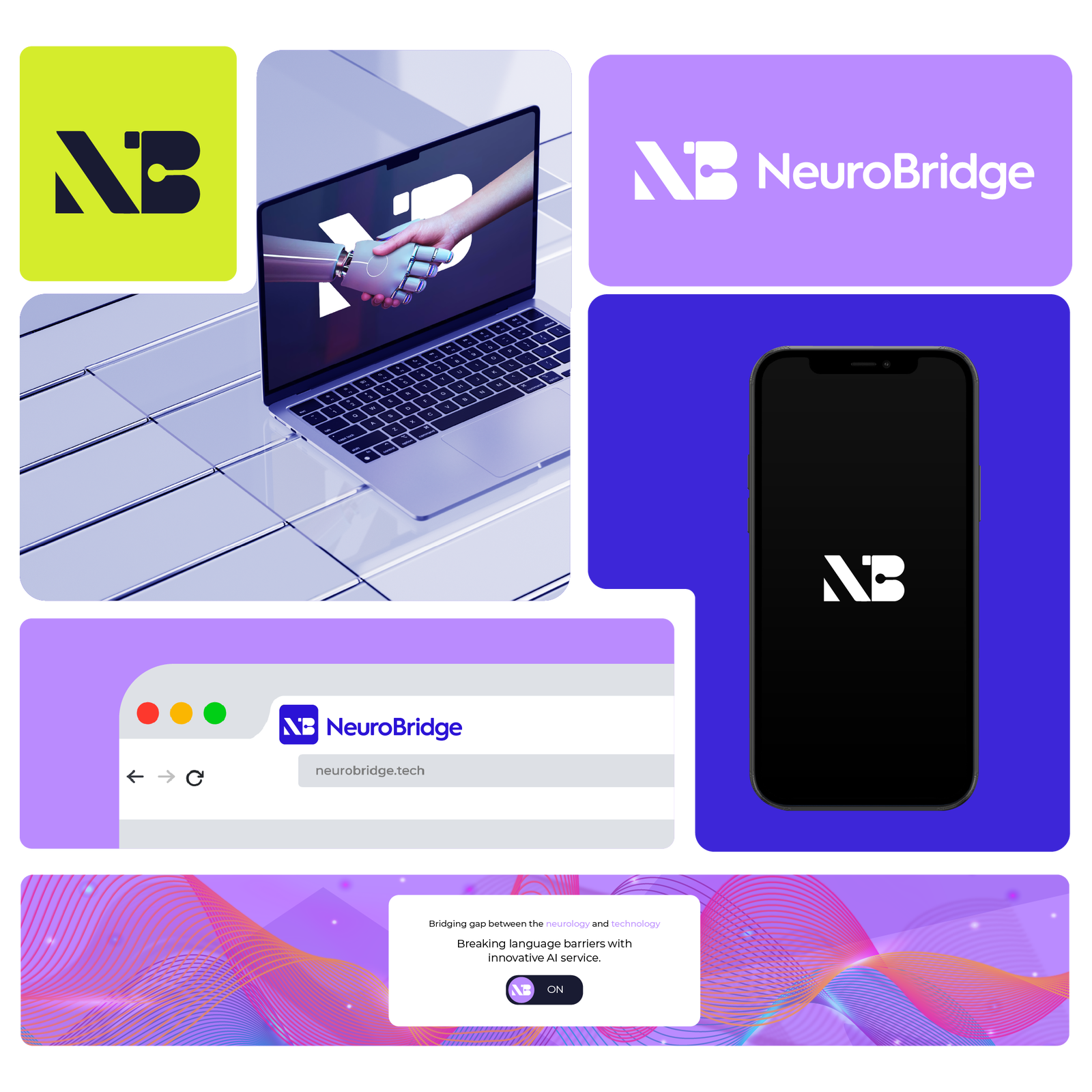 Neurobridge Ai mood board