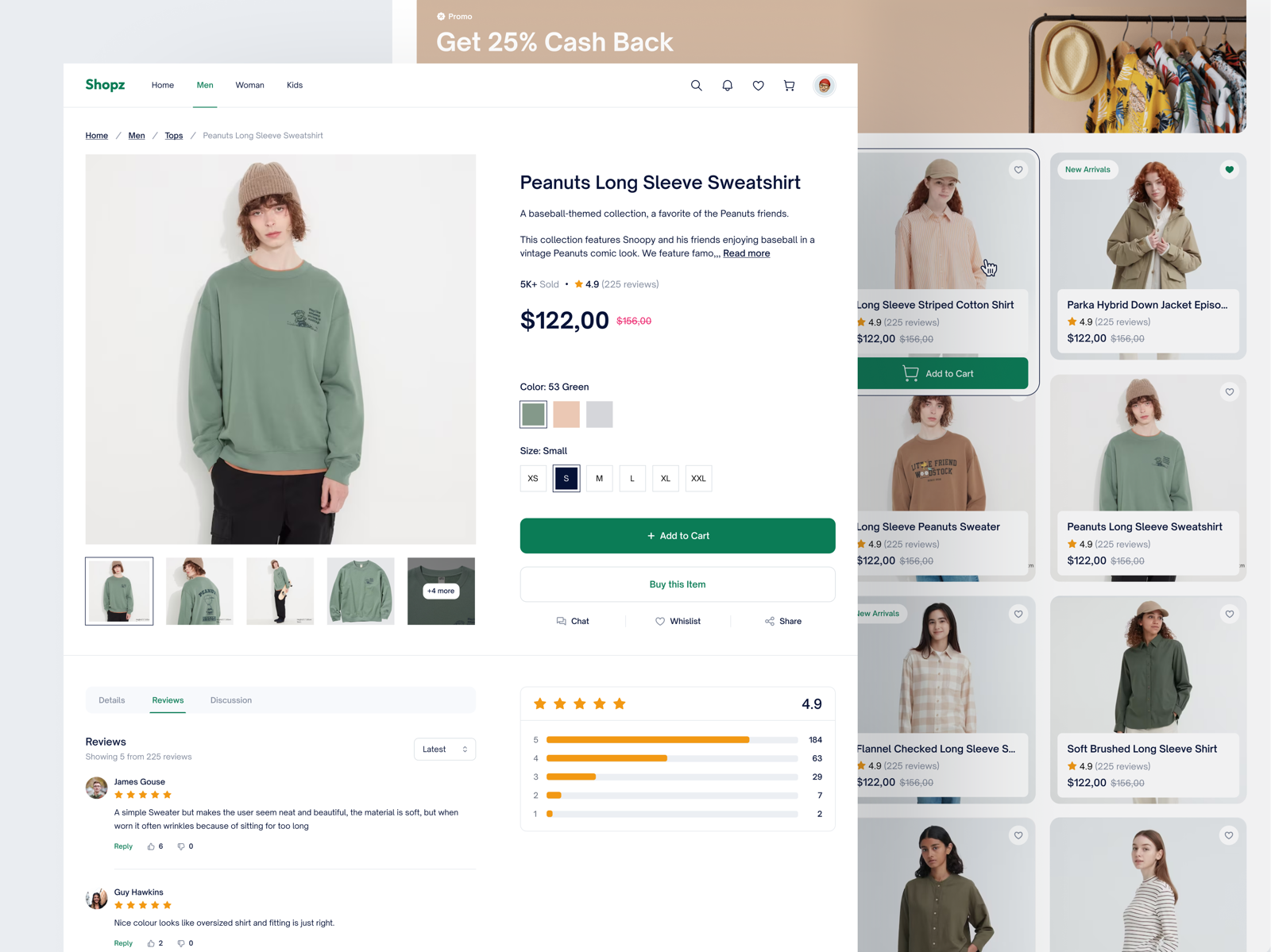 E Commerce Product Page 